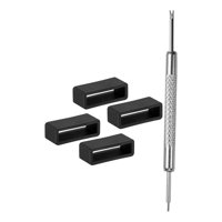 Ioensy - Bucles De Correa De Reloj De Goma Con Herramientas Extraíbles Para Herramienta De Pulsera De Cinturón 2,2 Cm