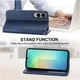 thumbnail image 2 of Funda Flip FOXDOCK para Samsung Galaxy S25 Edge , Estilo Billetera con Diseño Rombo, Correa de Mano y Soporte, Uso Diario, 2 of 6