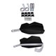thumbnail image 2 of 2x Guardamanos A Prueba De Viento Motocross Riding Parts Repare Motorcycle Guards Negro, 2 of 5