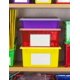 thumbnail image 2 of Caja de almacenamiento Storex 33 cm, juego de 5 colores surtidos, 2 of 7