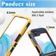 thumbnail image 5 of Funda protectora de una pieza con bisagra y color de contraste para Z flip6 y Z flip5/4, con armadura SGP, 5 of 5