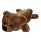 thumbnail image 2 of Estuche Para Lápices Con Cabeza De Oso De Peluche, Suave Y Portátil, Para Regalo, Oficina, Adolescentes, Color Marrón Oscuro, 2 of 3