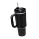 thumbnail image 1 of Vaso Con Asa Con Tapa Y Pajita Vaso De Coche Para Agua Café Negro, 1 of 3