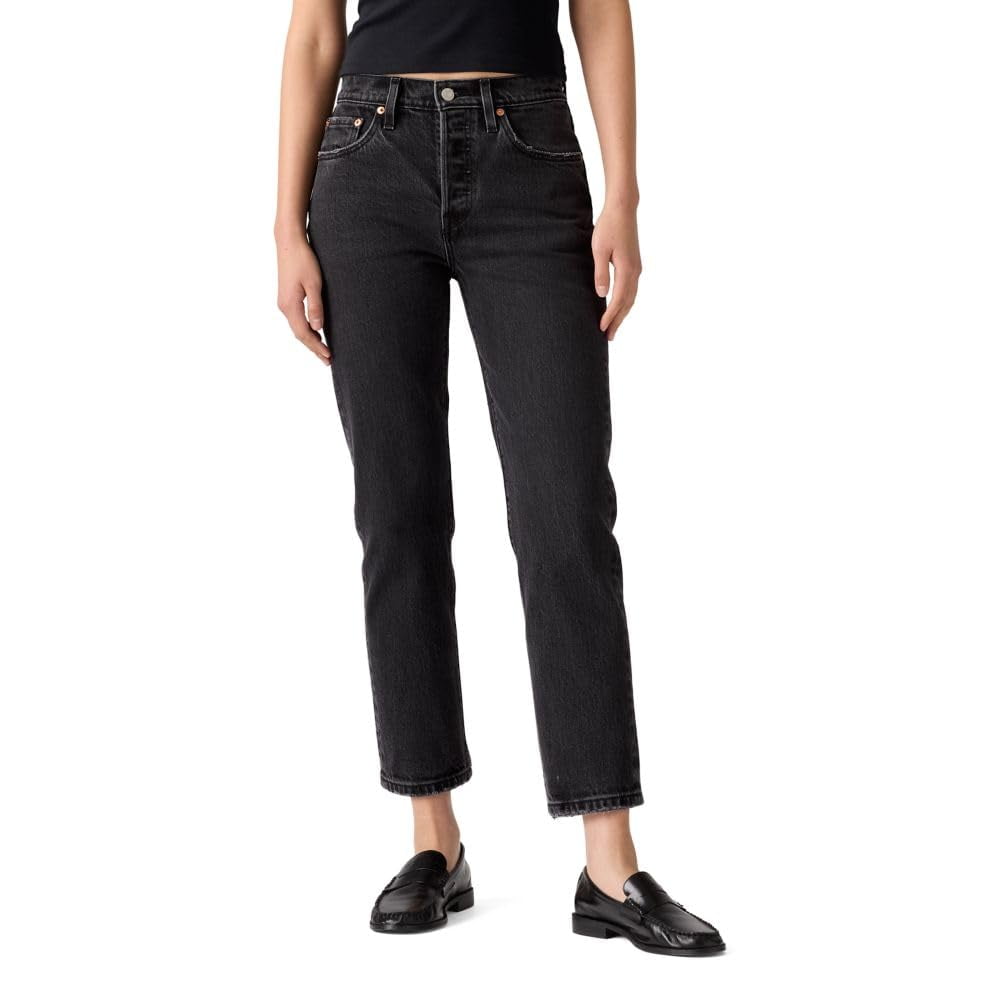 Jeans Levi's 501 Crop Off Topic Para Mujer, Talla 28