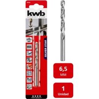 Kwb - Broca Acero Rápido Hss Silver 6.5Mm