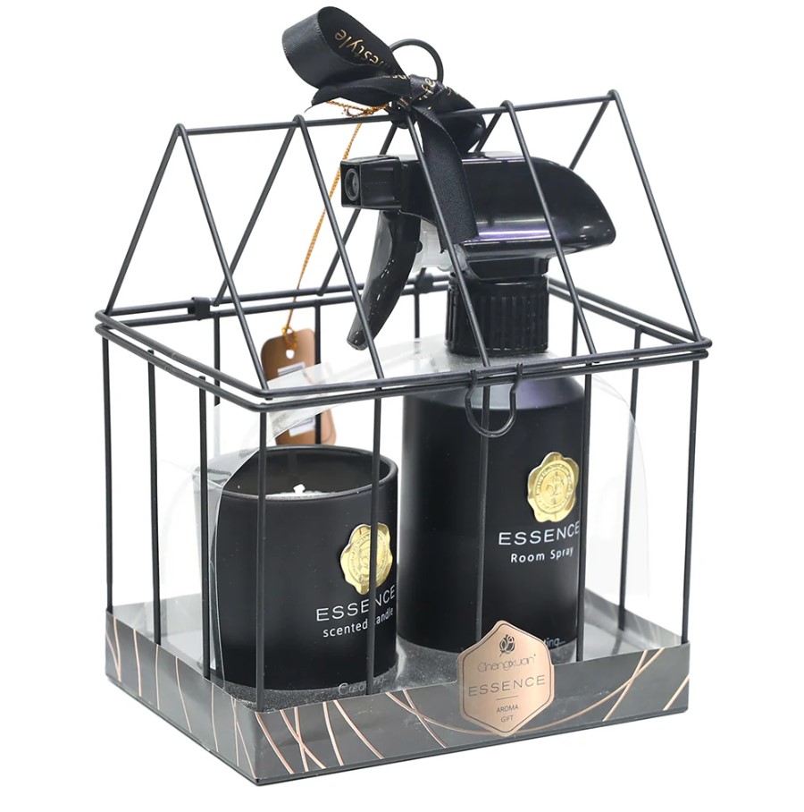 Decostilo - Aromatizador Para El Hogar: Vela + Spray De Fragancia