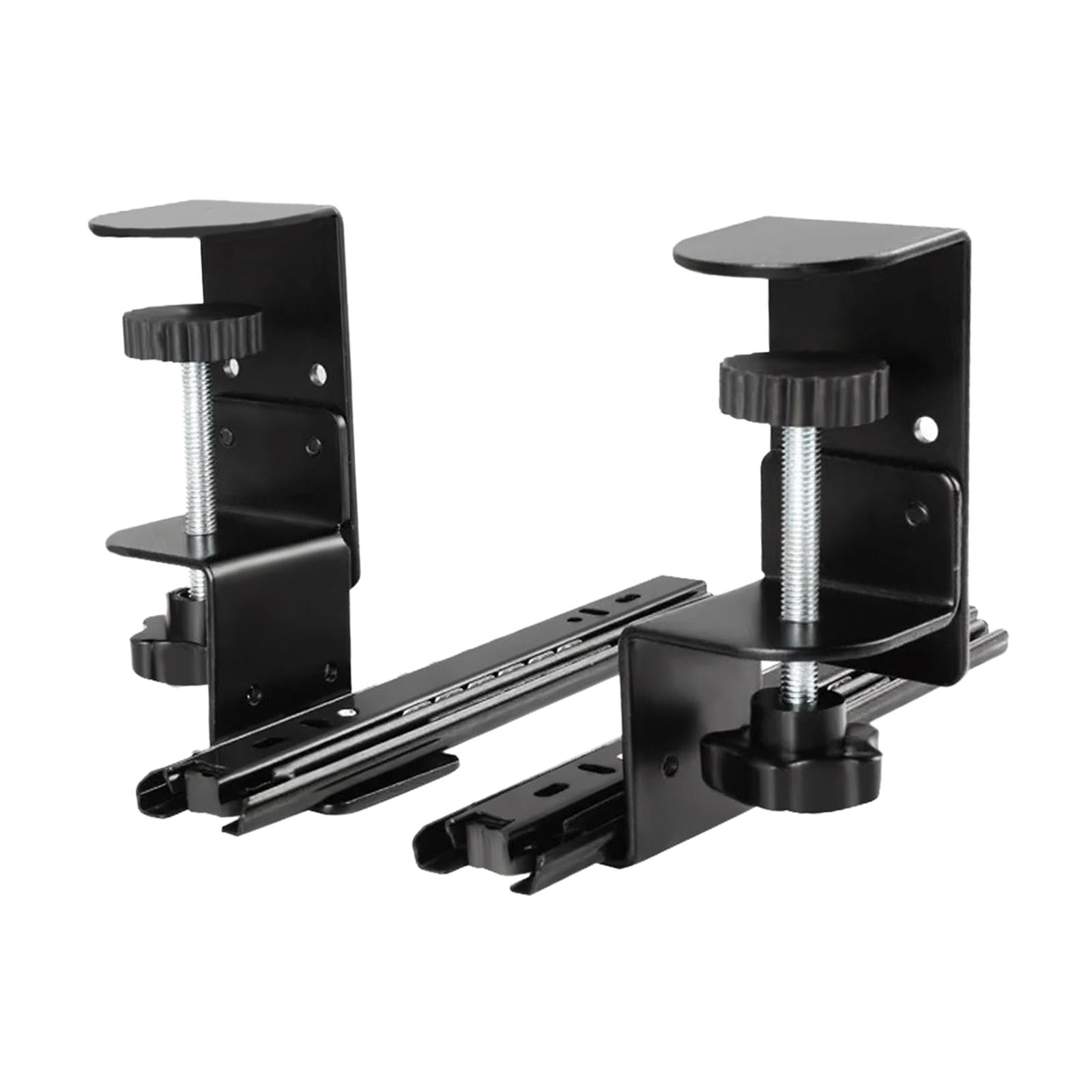 Bothyi - Juego De Rieles De Abrazadera Para Teclado Soporte De Extensión De Fácil Montaje Para Escritorio De Juegos En Casa Riel Ajustable