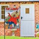 thumbnail image 2 of Fat Albert y los Niños de Cosby-bandera de jardín temática. Regalo perfecto para fans, amigos y familiares, ideal para actividades al aire libre y decoración de fiestas.28CM*45CM, 2 of 5