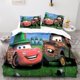 thumbnail image 1 of Cars Lightning McQueen Mater Bedding Duvet Cover Pillowcase 3D Printed Soft Polyester Set Kids Boys Gift Bedroom Decoration Bed Sheets, 1 of 5