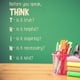 thumbnail image 2 of Decomural Before You Speak, Think WS-41501, 2 of 2
