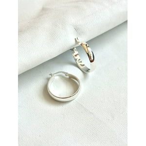 Collarbeauty - Aro Bañado En Plata 925