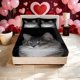 thumbnail image 1 of A Cat Print Fitted Sheet a Practical Fitted Sheet Set The Soft And Comfortable Material Brings a Comfortable Sleep Experience And Can Be Adapted to Various Size, 1 of 1