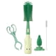 thumbnail image 3 of 4 cepillos para botellas de chupete, artículos de limpieza, cepillo de limpieza portátil, fregador multifuncional, limpiador de cocina resistente al Verde, 3 of 5
