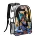 thumbnail image 2 of La Leyenda de KorraMochila transparente temática, resistente y duradera, bolsa see-through para trabajo, deporte, universidad y viaje, 31 × 43 cm, 2 of 6