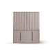thumbnail image 1 of Respaldo Sorrento Cuero Gris 1 Pza, 1 of 2