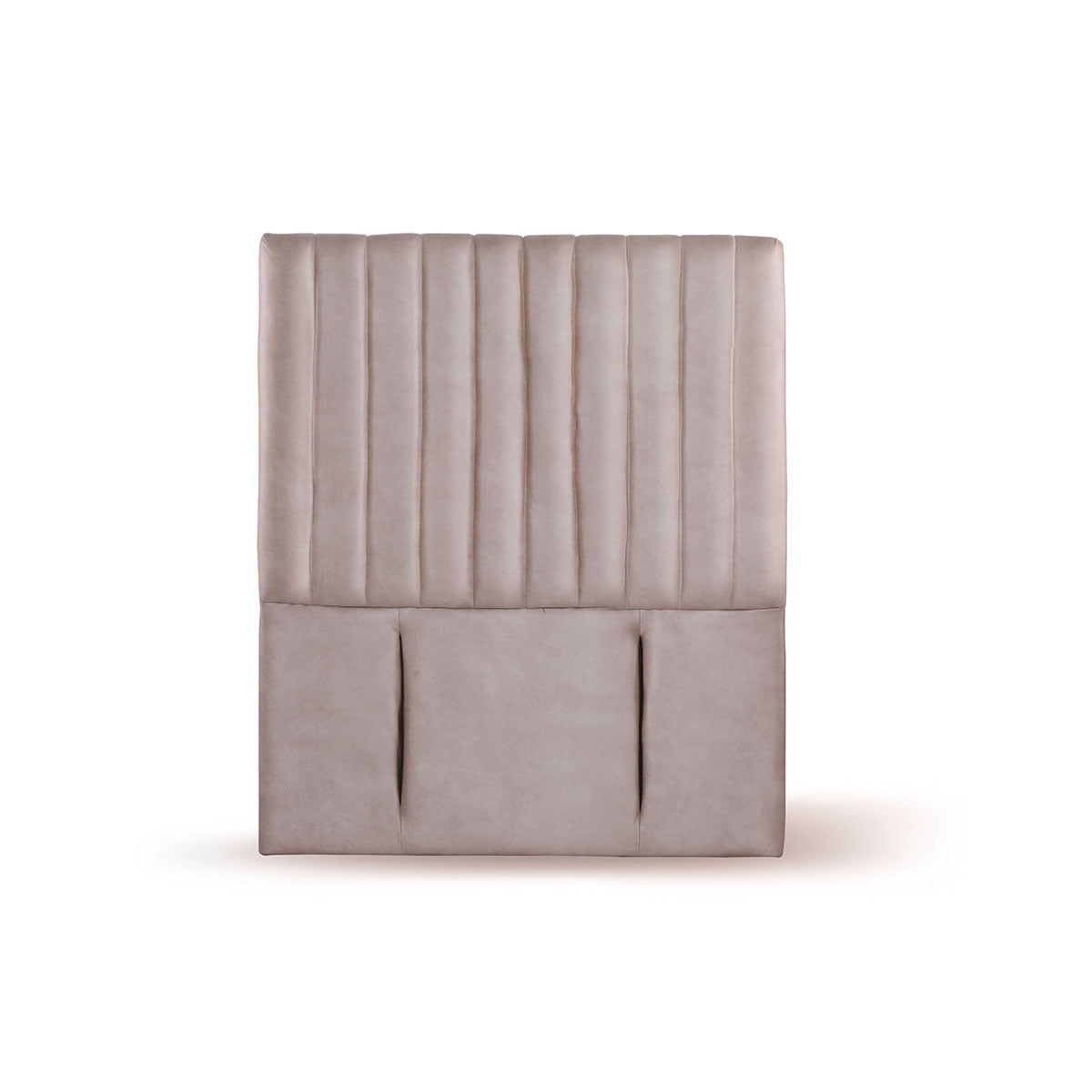 Latam Home - Respaldo Sorrento Cuero Gris 1 1/2 Pza