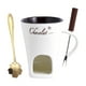 thumbnail image 1 of Taza Para Fondue De Chocolate Fundidor De Chocolate Hogar Aniversario Helado Taza Para Olla Caliente Blanco, 1 of 5