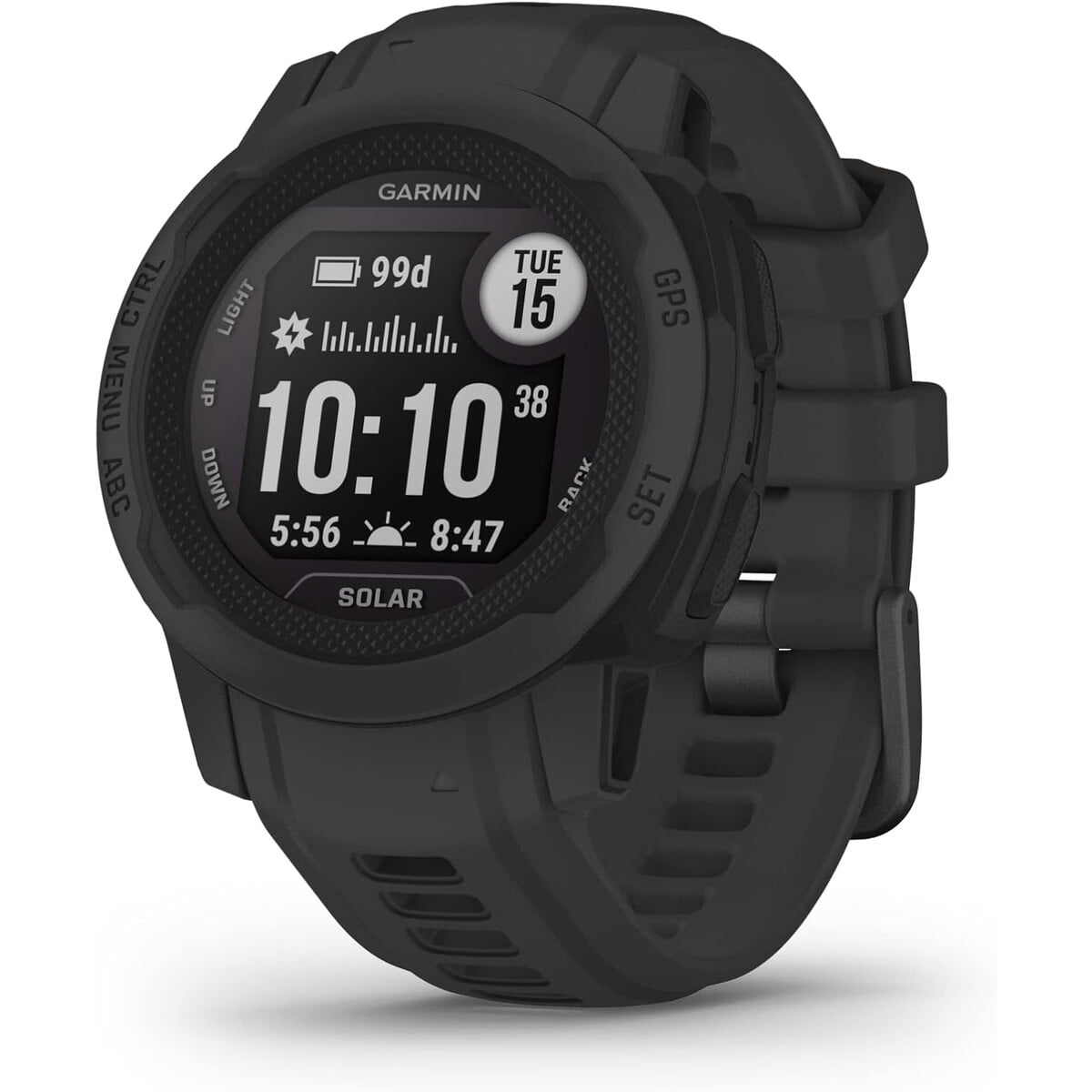 Smartwatch Garmin Instinct 2s Solar Gps Resistente Grafito
