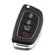 thumbnail image 1 of Carcasa y Hoja de Llave de Control Remoto de 4 Botones para Hyundai i10 i20 i30 i35 i40 Genesis, 1 of 3