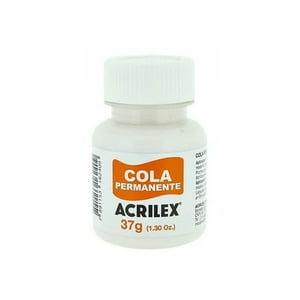 Cola Permante, Pegamento Reposicionable 37G. Acrilex Blanco