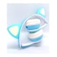 thumbnail image 3 of Audifonos Bluetooth Over Ear Orejas Gatito Rgb Celestes, 3 of 4