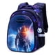 thumbnail image 1 of Cartoon Orthopedic School Backpacks Boys Car Double Shoulder Bags Children Primary Grade 1 Students Bookbag Mochila Infantil, 1 of 3
