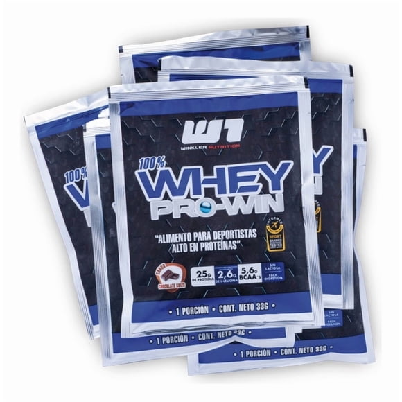 Sachet Proteína Whey Pro Win 33 Grs. Winkler Nutrition