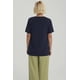 thumbnail image 3 of Polera Mujer Detalle Cuello Azul Oscuro, 3 of 4