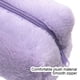 thumbnail image 3 of Estuche de lápices de felpa nuevo de color sólido para niñas, bolso de mano, neceser portátil de color caramelo, 3 of 5