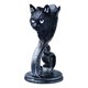 thumbnail image 1 of Estatua De Gato Negro, Soporte De Bola Esférica, Adorno De Escritorio Para Mesa De Chimenea, 1 of 3