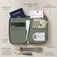 thumbnail image 3 of Portapasaporte ZICOTO con bloqueo RFID, billetera de viaje 16 x 12 cm, 3 of 9