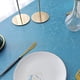 thumbnail image 5 of Mantel de vinilo impermeable, rectangular, resistente, lavable, para cocina y comedor (101 x 160 cm) $ Mantel de vinilo lavable, fácil de limpiar, rectangular, resistente, 5 of 7