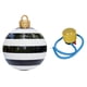 thumbnail image 4 of Bola Inflable De Navidad, Accesorios De 20 Pulgadas, Bola De Navidad Para Exteriores, Festival, Jardín, Rayas Blancas Y Negras, 4 of 5