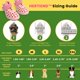 thumbnail image 4 of Botas para perro HERTIENDO rosa talla L ajustables antideslizantes, 4 of 9