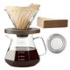 thumbnail image 1 of Cafetera Lalord de vidrio borosilicato para verter, 600 ml, 1 of 7