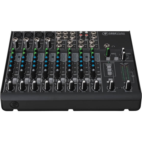 Mixer Mackie 1202VLZ4 de 12 canales con 4 preamplificadores de micrófono Onyx
