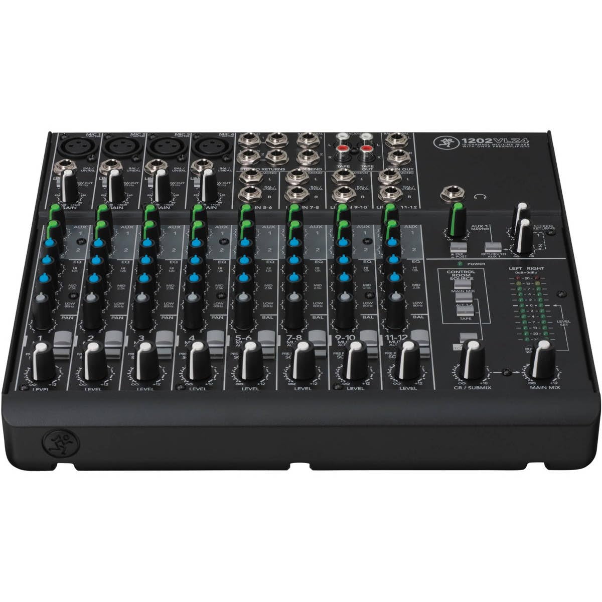 Mixer Mackie 1202vlz4 De 12 Canales Con 4 Preamplificadores De Micrófono Onyx