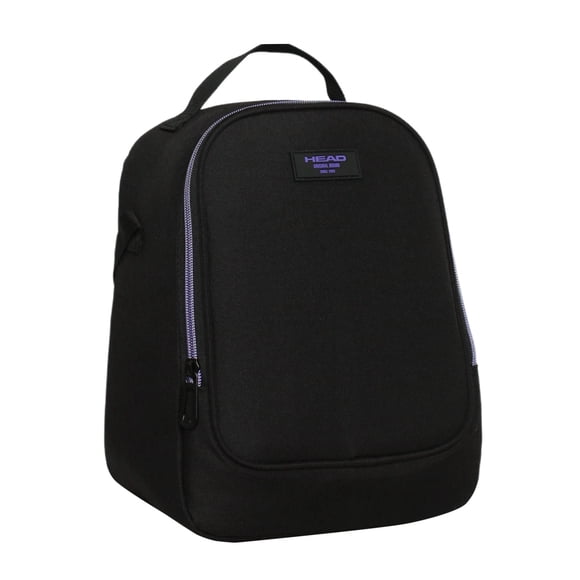 Lonchera Mujer Grey Negro Lila Head