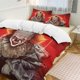 thumbnail image 2 of Pennywise Bedding Set Duvet Cover Comfortable and Lightweight Cartoon Bedding 3 Piece Bed Set, 2 of 5