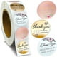 thumbnail image 1 of 500pcs Heart-Shaped Thank You and Happy Birthday Stickers - Perfect for Office Stationery and Decorative Labels, 1 of 4