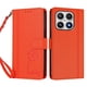 thumbnail image 3 of Funda Cartera Trébol para Xiaomi 17 con Ranuras Tarjetas y Carga Inalámbrica Naranja, 3 of 6