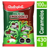 Caramelos Menta Rellenos Con Chocolate 430 G Ambrosoli