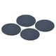 thumbnail image 1 of Uxcell 4 Pcs Fundas Redondas de Taburete de Poliéster para Cojines de Asiento de 11"- 14" para Sillas Fundas de Taburete Gris, 1 of 6