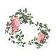 thumbnail image 1 of 2pcs Boda Arch Flowers Decoraciones De Adornos Para La Ceremonia Partido De La Puerta De Entrada Rosa, 1 of 5
