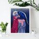 thumbnail image 4 of Lore Olympus Kits de Pintura de Diamantes para Adultos 5D DIY Diamond Art Kits Full Drill Diamond Dots para Regalo Decoración de Pared y Relajación Artes de Gemas 30*40cm, 4 of 6