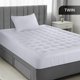 thumbnail image 2 of Funda de colchón Utopia Bedding doble acolchada, blanca, 2 of 8