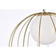 thumbnail image 5 of Lámpara Colgante Living District Wetzel Latón Blanco 110V, 5 of 8