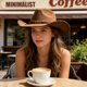 thumbnail image 5 of Sombrero Vaquero Unisex Dylvan Marrón Ajustable 57-58 cm, 5 of 8