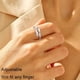 thumbnail image 4 of Hug Rings de plata de ley Yesteel para adolescentes, niñas y niños, 4 of 7