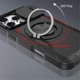 thumbnail image 3 of Funda for iPhone 16 Pro de 6.3 Pulgadas, Cubierta de Cámara Deslizante Incorporada y Soporte Giratorio Anillo de 360 ° Resistente a Golpes Funda Protectora, Negro, for iPhone 16 Pro, 3 of 8
